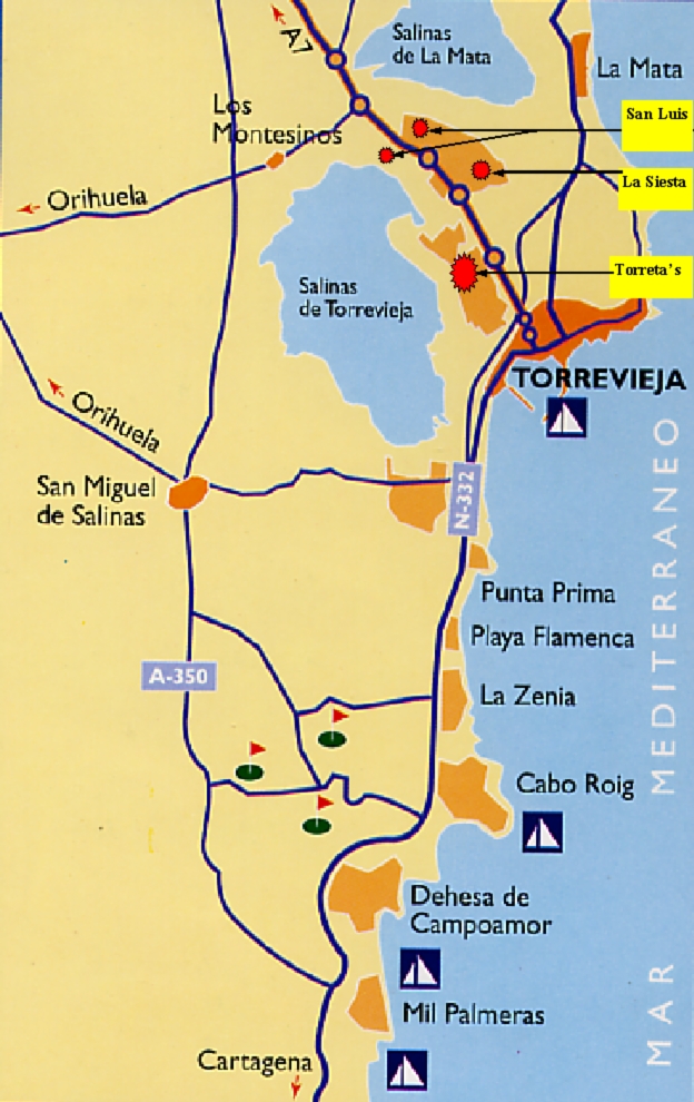 Torrevieja Map